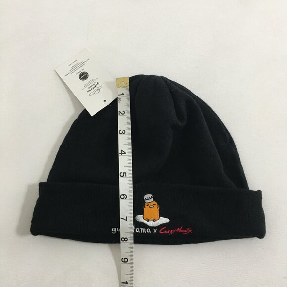 Sanrio x Curry House Gudetama Back Beannie NWT Limited Edition Knit Blend - Picture 9 of 10